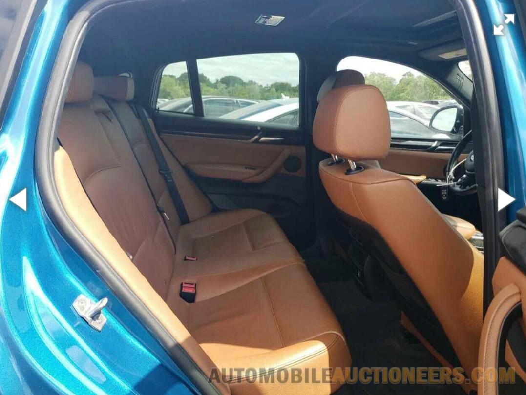 BMW X4 2018 Blue vin: 5UXXW7C55J0W64016